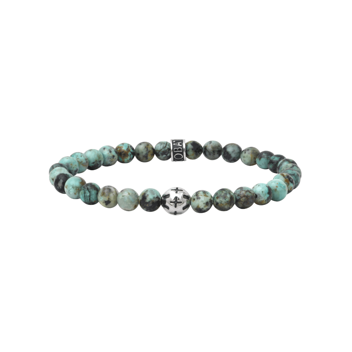Bracelet turquoise africaine 6mm
